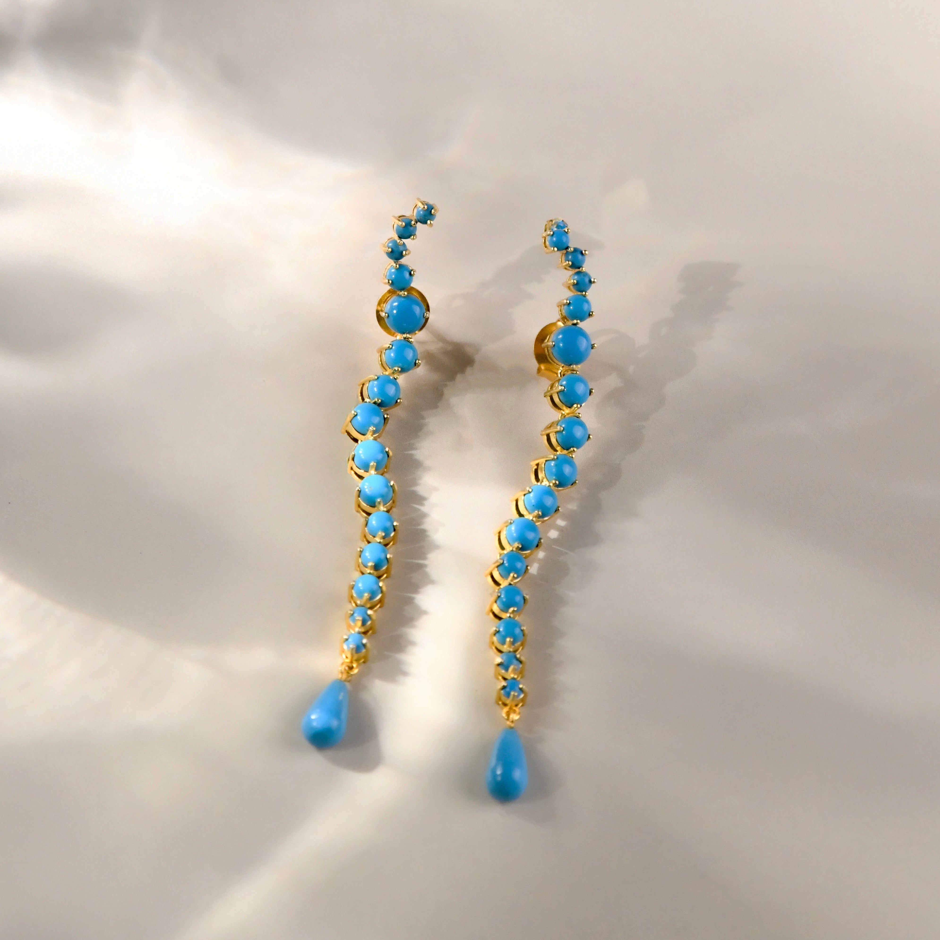 Waves of Blue Earrings