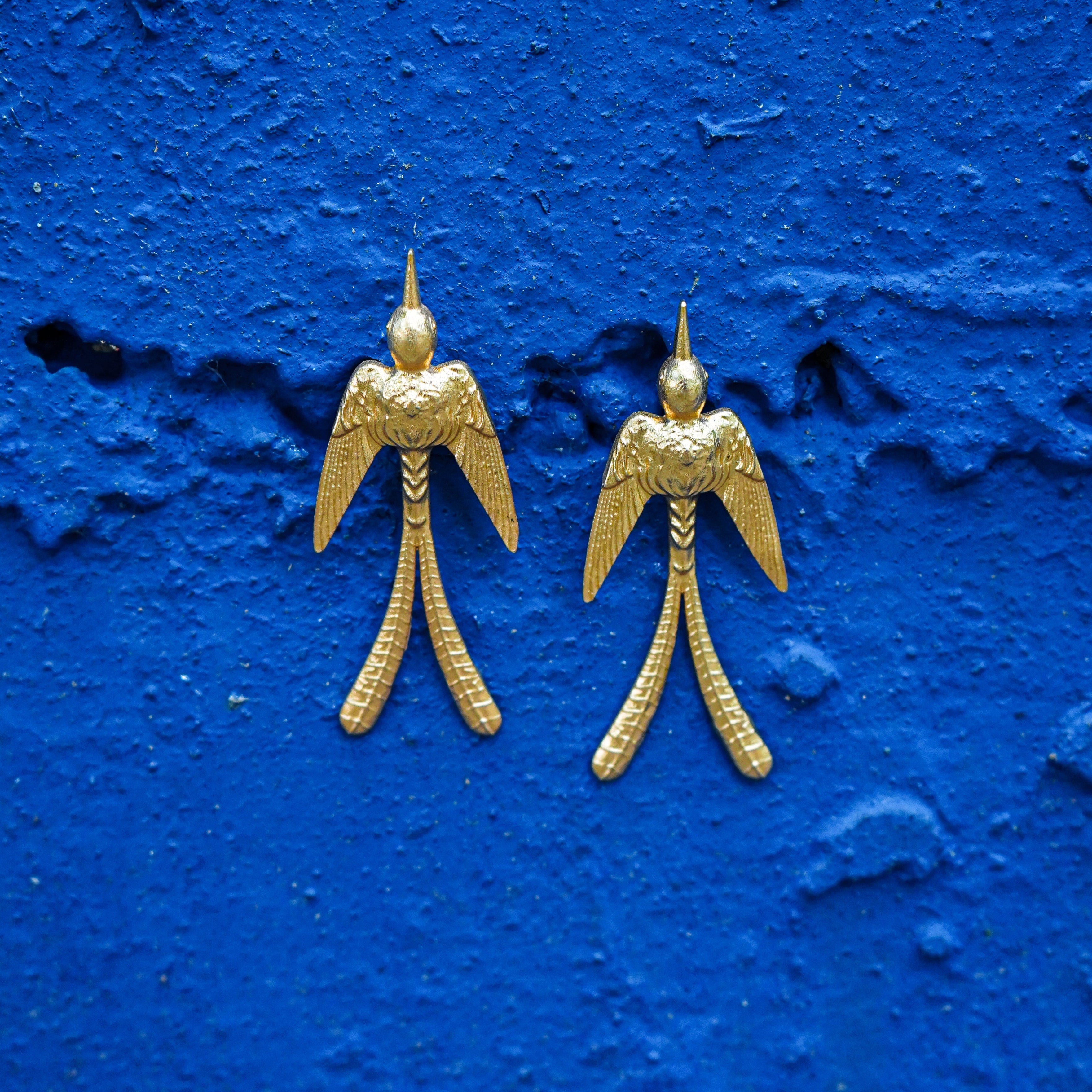 Drongo Bird Earrings