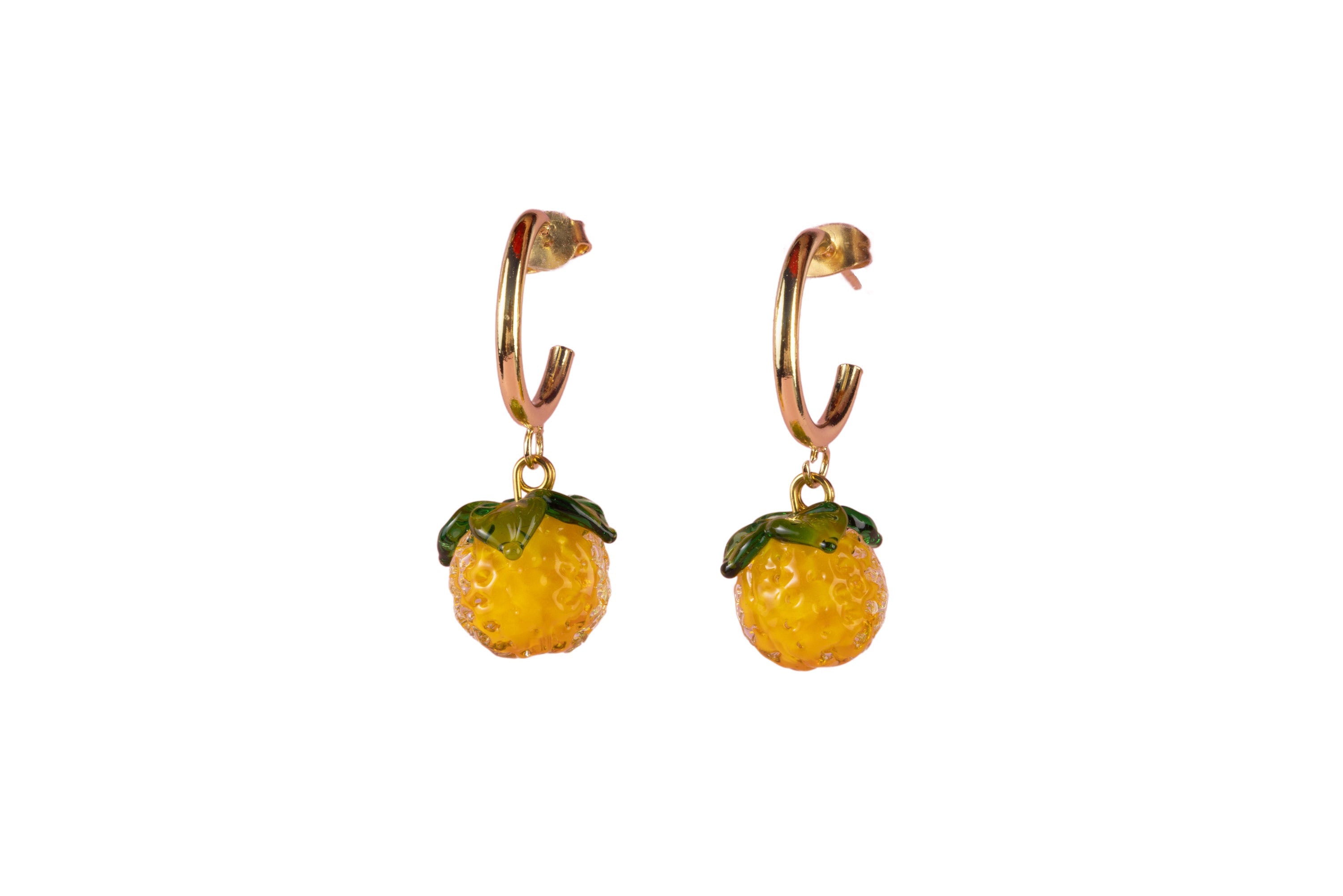 Tangerine Hoops