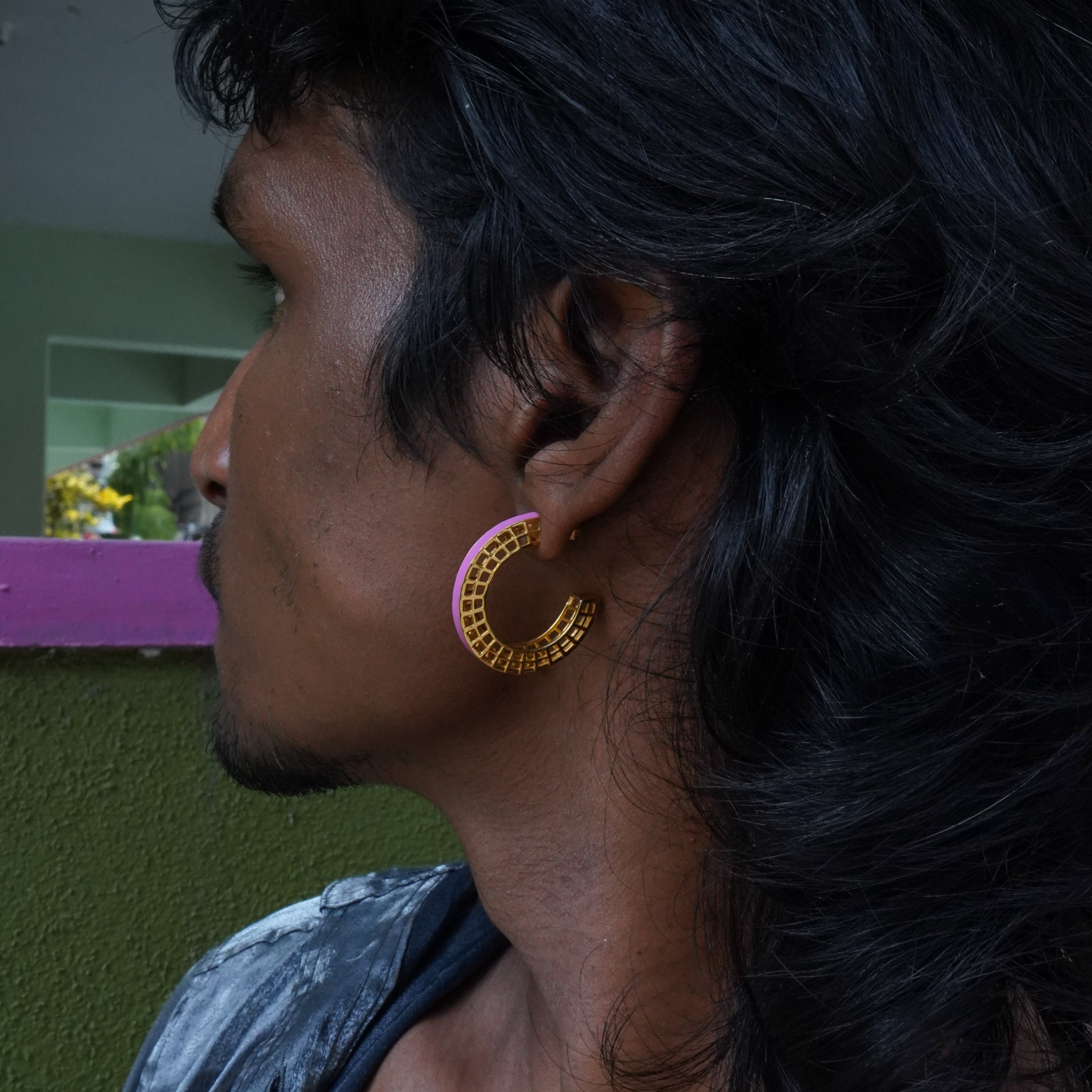 Pink Hoops