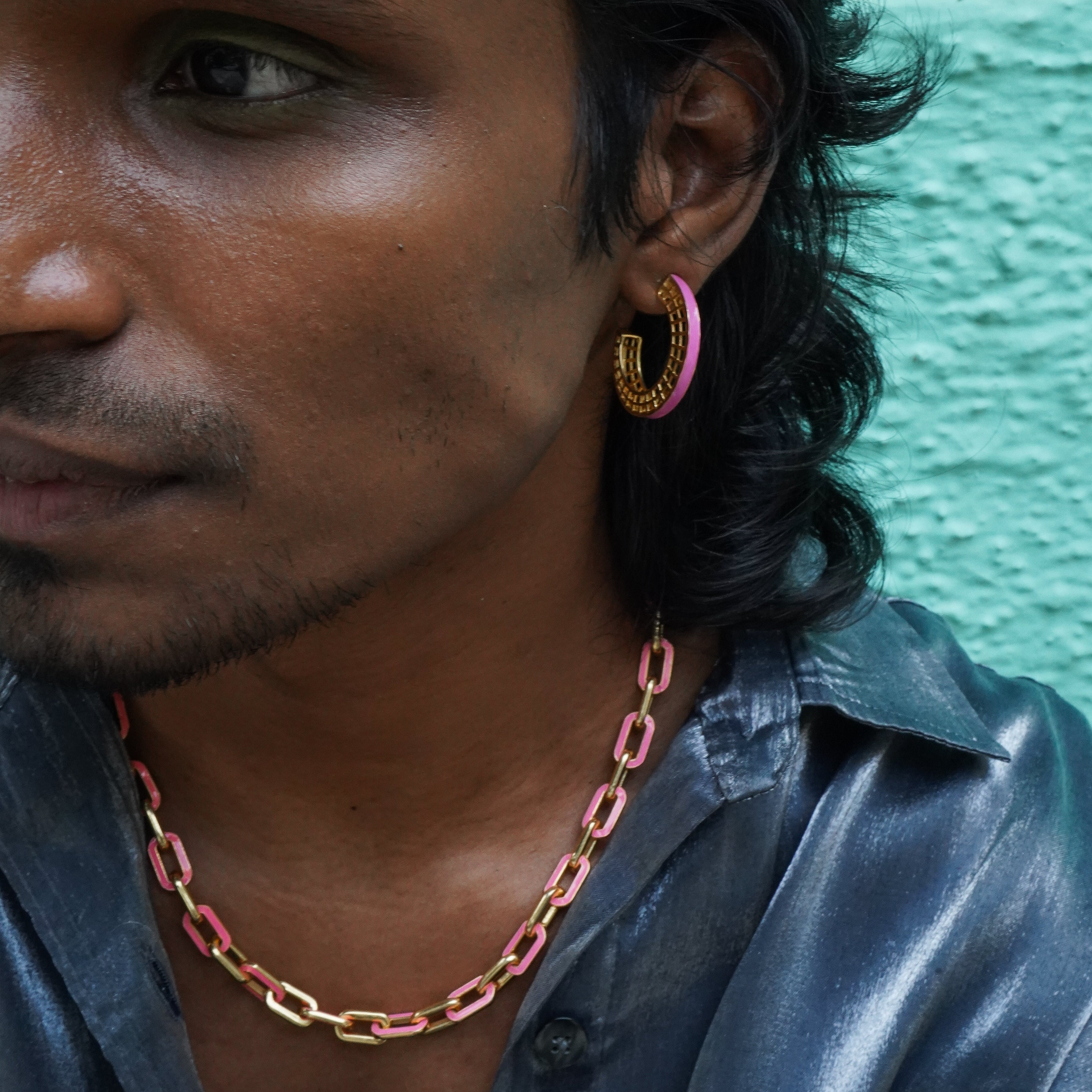 Pink Hoops
