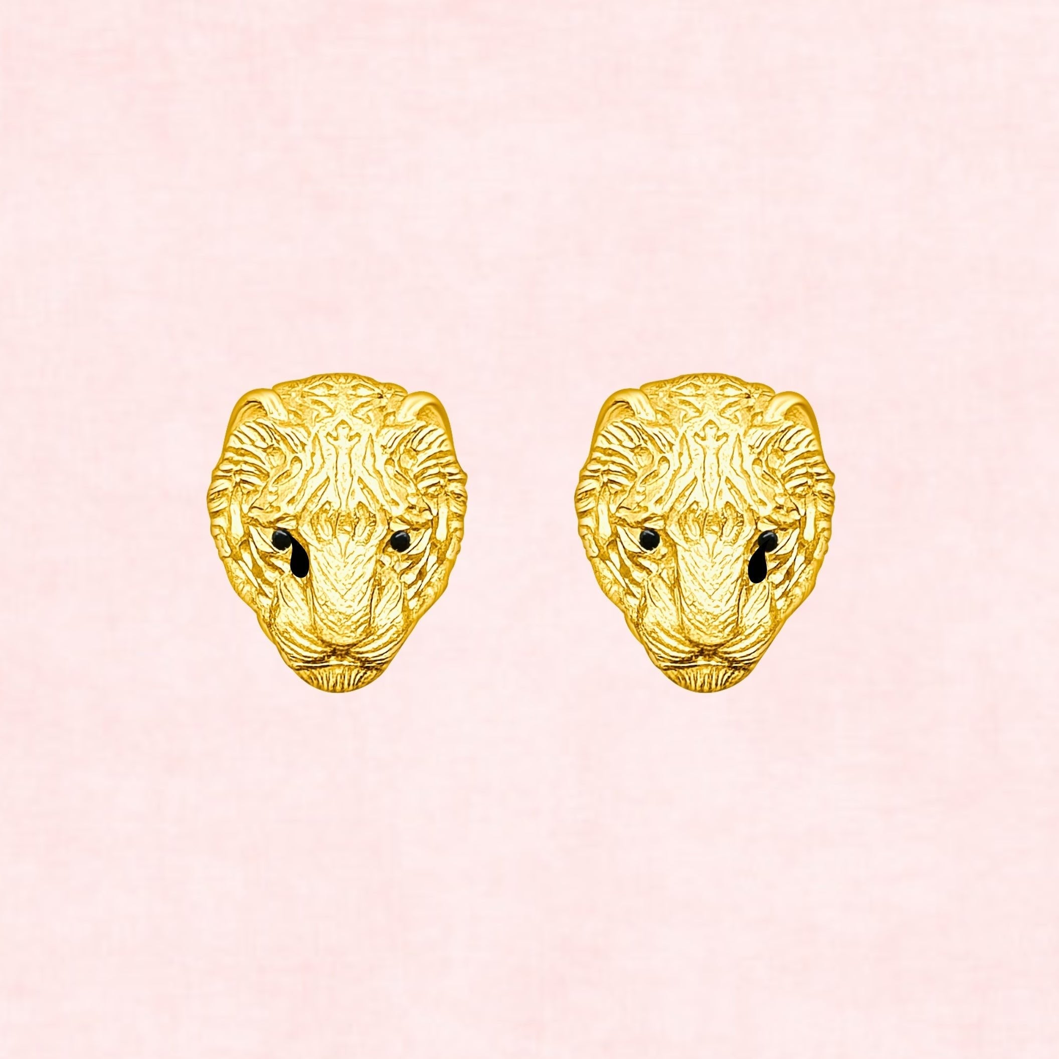 Huli Tiger Earrings